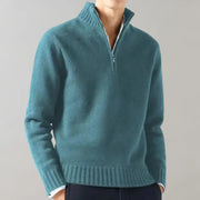 Classic Half-Zip Sweater for Stylish Comfort for Men Londonchic