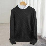 Classic Long-Sleeve Winter Sweater for Men Londonchic