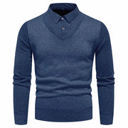 Comfortable Two-Piece Fleece Sweater for Men Londonchic