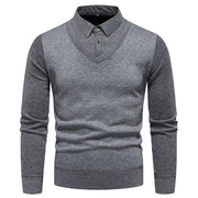 Comfortable Two-Piece Fleece Sweater for Men Londonchic